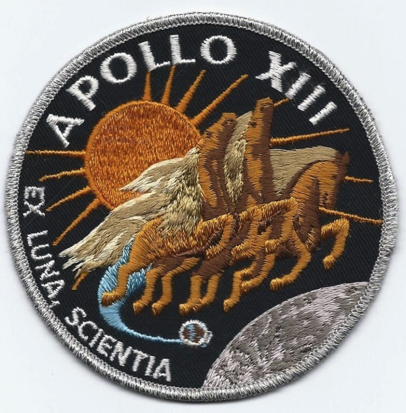 Apollo 13 4" Unknown maker Space Patch Database