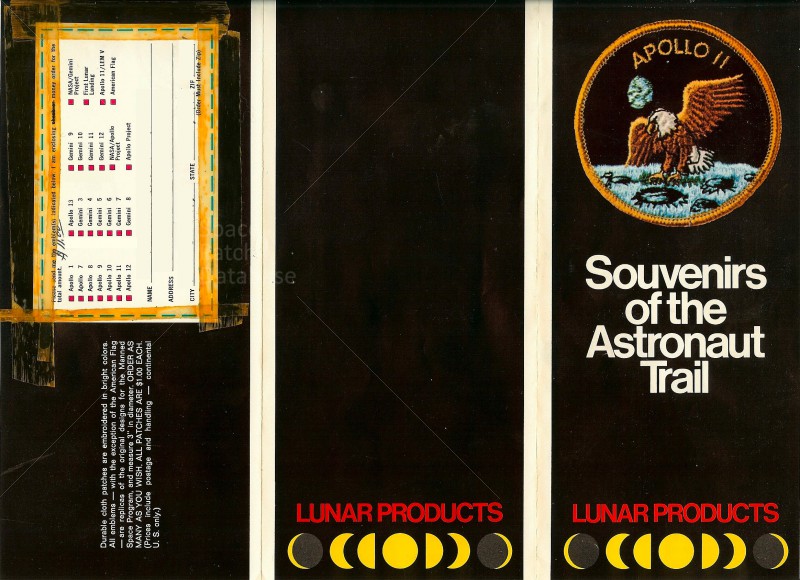 Lunar Products Catalog Space Patch Database