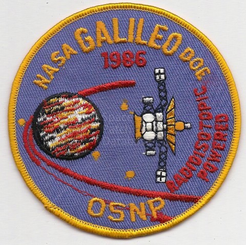 Galileo STS-34 Shuttle MISSION  4" ORIGINAL Non-Commercial NASA JPL SPACE PATCH