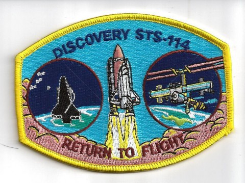 NASA Space Shuttle STS-114 Return to Flight JAXA Soichi Noguchi Logo Patch 