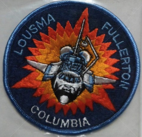 AUTHENTIC VINTAGE LION BROS STS SHUTTLE PROGRAM NASA SPACE PATCH MINT **** 