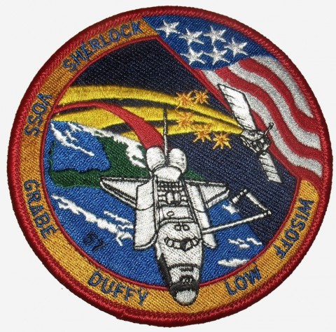 Aufnäher Patch Raumfahrt NASA STS-51D Space Shuttle Discovery .........A3009 
