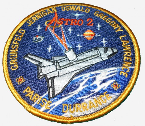 Patch Ecusson NASA Navette Spatiale ENDEAVOUR Mission STS-49 Made in USA 