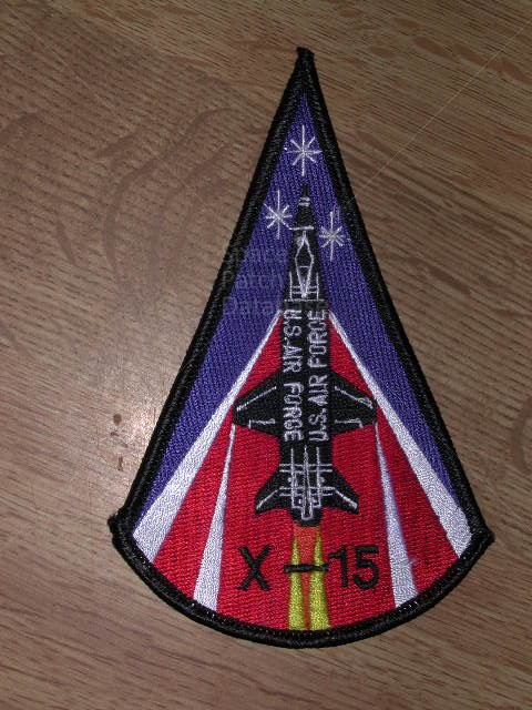 X-15 Commemorative 4" x 6" Patch 