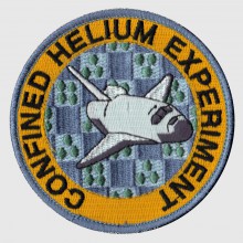 USAF NASA SP-240 STS-87 Columbia Space Shuttle CONFINED HELIUM EXPERIMENT PATCH 